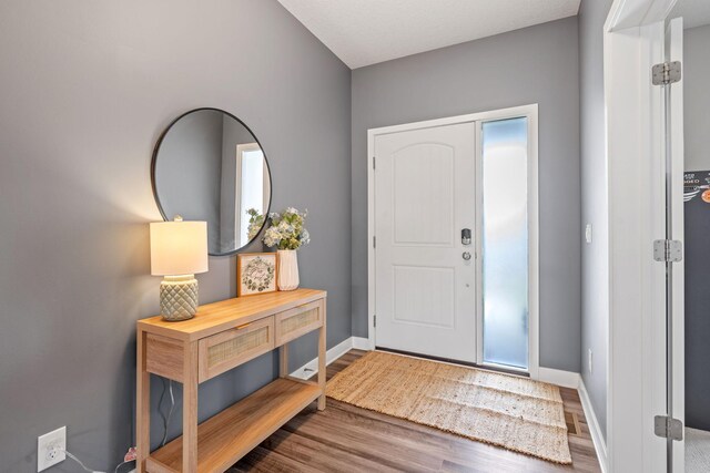 5027 Jansen Ave NE, Saint Michael, MN 55376 - entryway with wood finished floors and baseboards