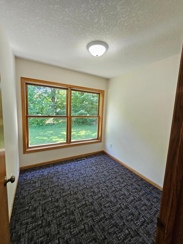 21578 Edwards Dr, Irondale Twp, MN 56455 - carpeted empty room featuring a textured ceiling and baseboards