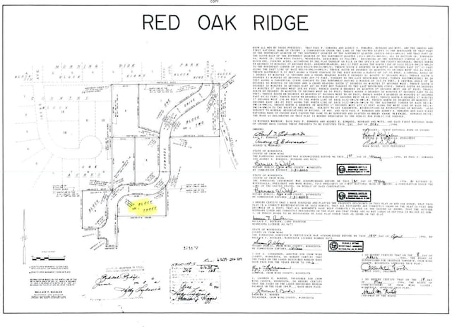 21578 Edwards Dr, Irondale Twp, MN 56455 - parcel map