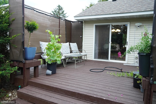 11223 Diane Ave, Becker, MN 55308 - view of deck