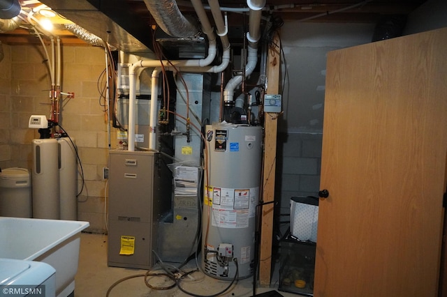 11223 Diane Ave, Becker, MN 55308 - utilities featuring water heater and heating unit