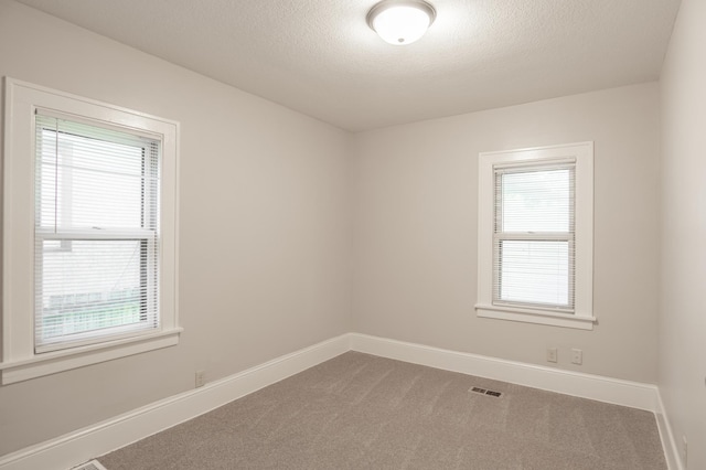3919 Dupont Ave N, Minneapolis, MN 55412 - spare room featuring carpet floors and a textured ceiling