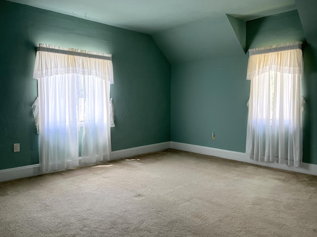 1157 6th Ave S, Windom, MN 56101 - additional living space with carpet floors and vaulted ceiling