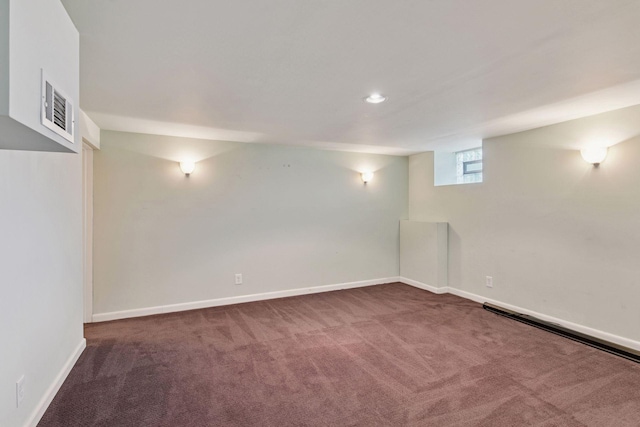 2432 Pleasant Ave, Minneapolis, MN 55404 - basement with carpet flooring and recessed lighting