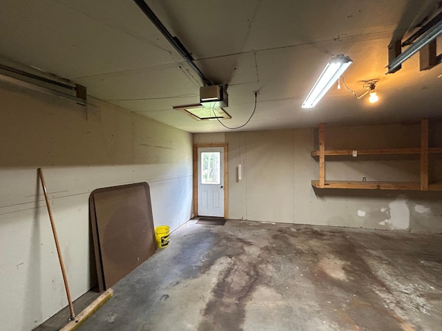 353 River Dr, Park Rapids, MN 56470 - garage with a garage door opener