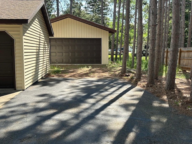 353 River Dr, Park Rapids, MN 56470 - view of detached garage