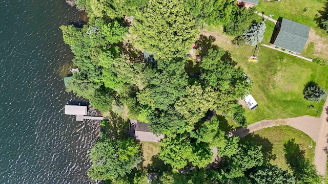 29351 410th Pl, Farm Island Twp, MN 56431 - aerial view of property and surrounding area with a large body of water