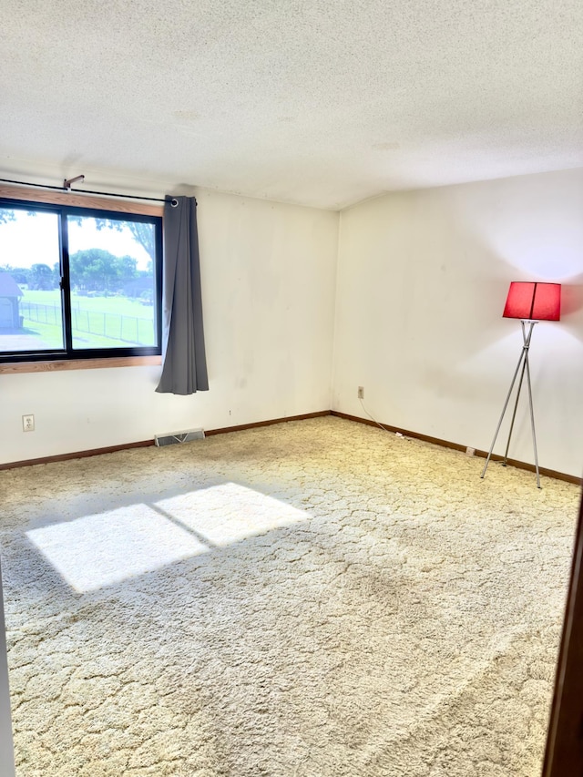 2001 25th St SW, Willmar, MN 56201 - empty room featuring carpet flooring and a textured ceiling