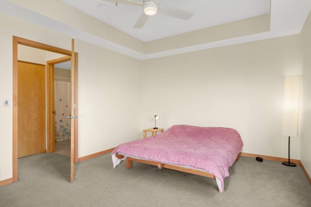 820 Emerald St SE Unit 314, Saint Paul, MN 55114 - bedroom with carpet flooring and a ceiling fan