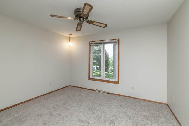 110 Hamilton Dr, River Falls, WI 54022 - unfurnished room with carpet floors and ceiling fan