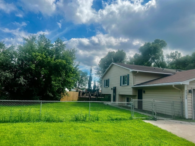 2728 111th Ave NW, Coon Rapids, MN 55433 - view of property exterior featuring a gate