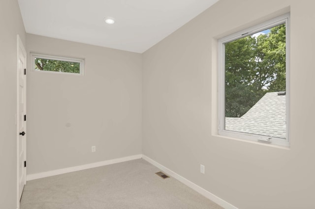 4640 Portland Ave, Minneapolis, MN 55407 - empty room featuring light colored carpet and recessed lighting