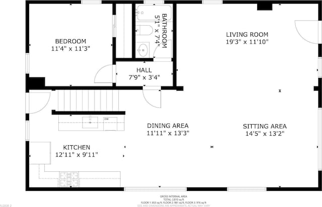 4640 Portland Ave, Minneapolis, MN 55407 - view of floor plan / room layout
