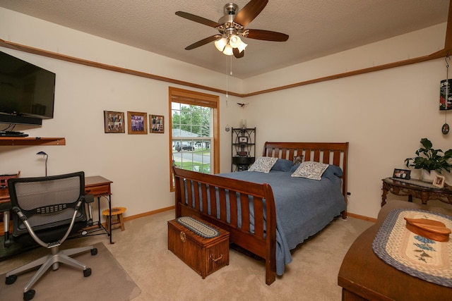 1925 Cabernet Ln NW, Rochester, MN 55901 - bedroom featuring light colored carpet and a textured ceiling