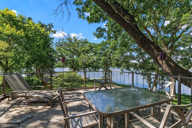 26 Golden Lake Rd, Circle Pines, MN 55014 - view of patio / terrace with outdoor dining space