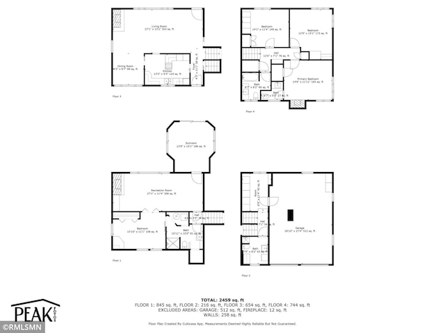 26 Golden Lake Rd, Circle Pines, MN 55014 - view of property floor plan