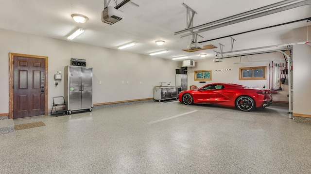 3946 Woodcrest Ct, Eau Claire, WI 54701 - garage featuring a garage door opener