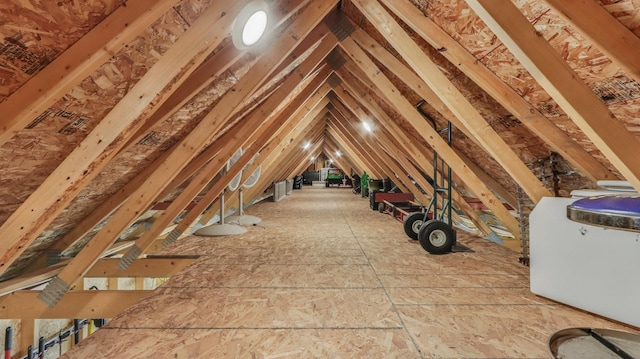3946 Woodcrest Ct, Eau Claire, WI 54701 - view of unfinished attic