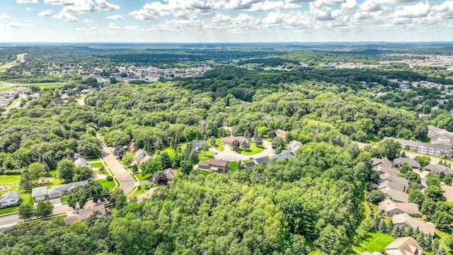 3946 Woodcrest Ct, Eau Claire, WI 54701 - drone / aerial view of a heavily wooded area