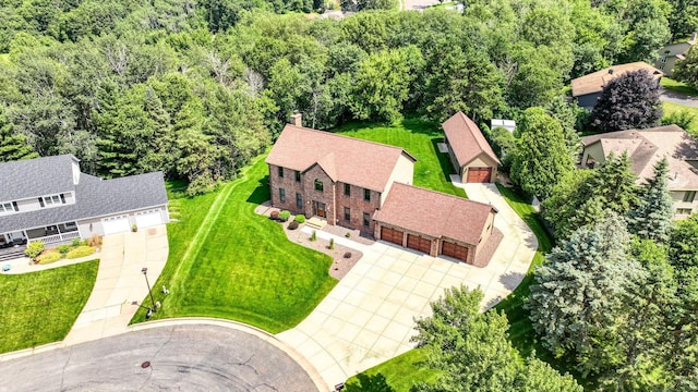 3946 Woodcrest Ct, Eau Claire, WI 54701 - aerial view of a forest