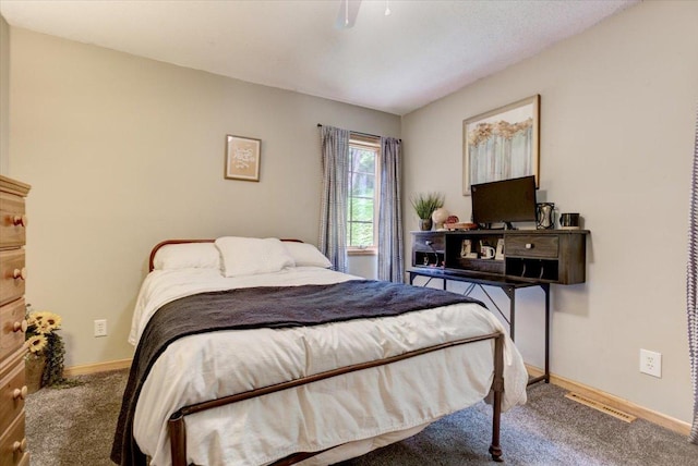 N12943 600th St, Wilson, WI 54772 - bedroom with carpet flooring and a ceiling fan