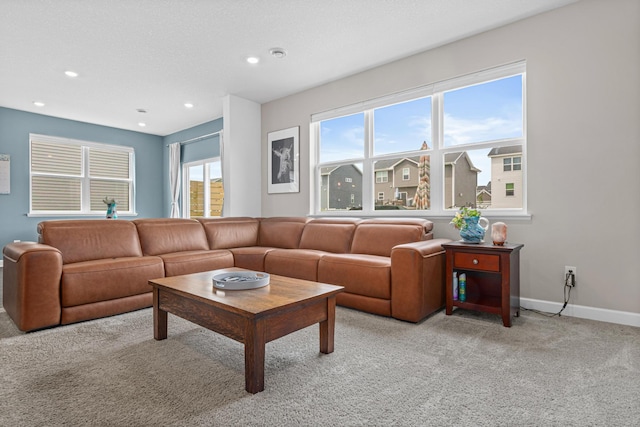 11374 81st St NE, Otsego, MN 55330 - living room with light carpet and recessed lighting