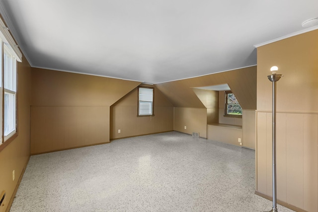 4251 Quincy St NE, Columbia Heights, MN 55421 - additional living space with vaulted ceiling