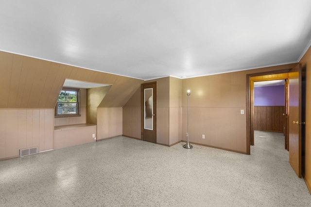 4251 Quincy St NE, Columbia Heights, MN 55421 - bonus room with wood walls and wainscoting