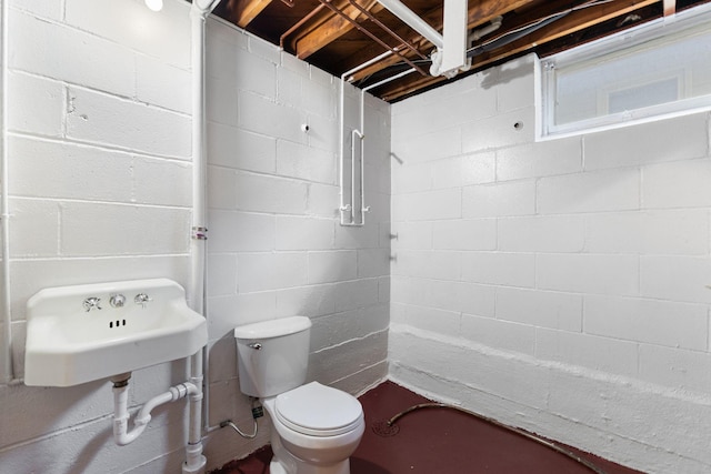 4251 Quincy St NE, Columbia Heights, MN 55421 - bathroom featuring toilet and a sink