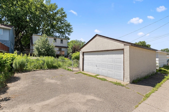 4251 Quincy St NE, Columbia Heights, MN 55421 - view of detached garage
