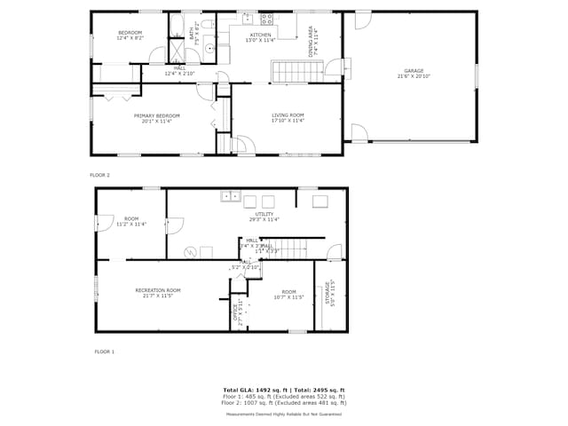 15106 Zuni St NW, Ramsey, MN 55303 - view of home floor plan