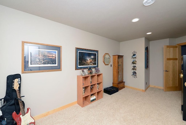 4703 Woodhaven St S, Fargo, ND 58104 - misc room featuring carpet and recessed lighting