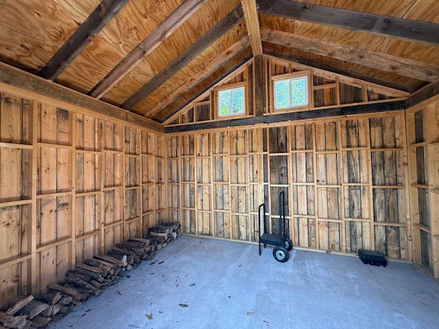 12207 Railroad Rd, Lake Nebagamon, WI 54849 - view of storage