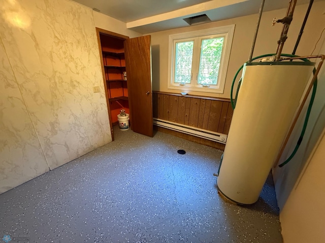 1303 Duluth Ave N, Thief River Falls, MN 56701 - interior space with baseboard heating and wainscoting