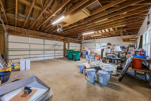 4801 Louisiana Ave N, Crystal, MN 55428 - garage with a garage door opener