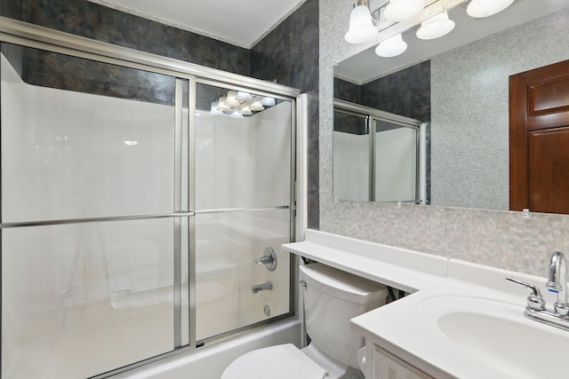 11228 River Rd, Champlin, MN 55316 - bathroom featuring bath / shower combo with glass door and vanity