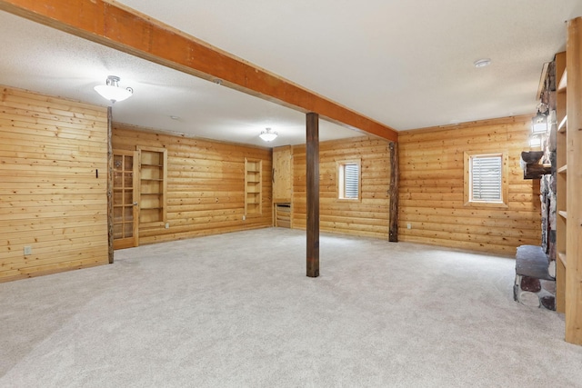 11228 River Rd, Champlin, MN 55316 - basement featuring healthy amount of natural light and carpet