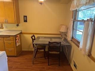 11721 Olive St NW, Coon Rapids, MN 55448 - dining space featuring wood finished floors and healthy amount of natural light