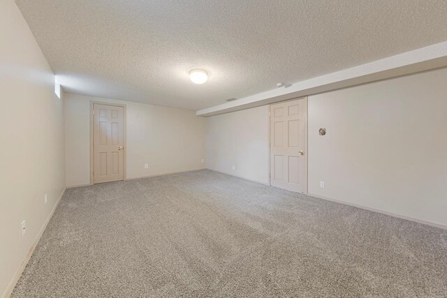 215 Plainview St, Owatonna, MN 55060 - spare room with carpet and a textured ceiling
