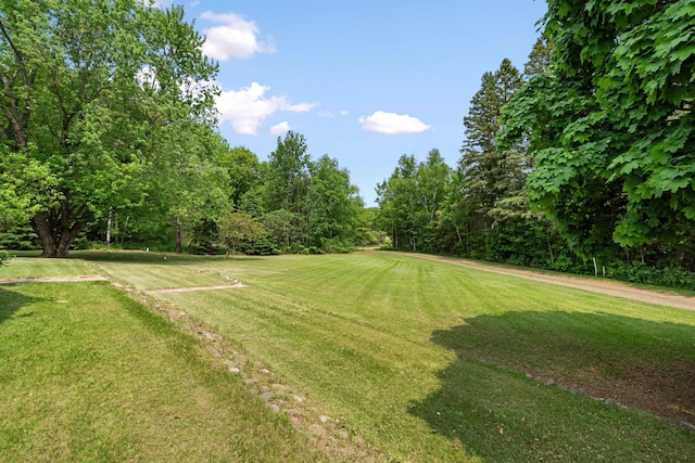 18400 Lundgren Dr, Pine Lake Twp, MN 55735 - view of green lawn