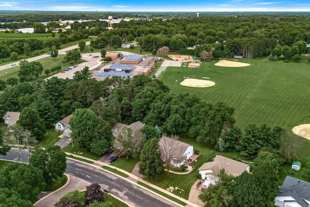 5830 Forest Boulevard Trl, Wyoming, MN 55092 - aerial view of property's location