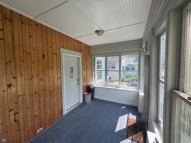 1035 University Dr N, Fargo, ND 58102 - view of unfurnished sunroom