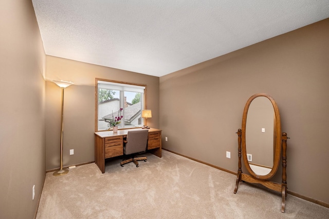 2520 Florida Ave N, Golden Valley, MN 55427 - office featuring light carpet and a textured ceiling
