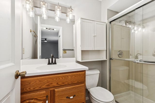 551 Townes Rd, Minnetonka, MN 55391 - bathroom with vanity and a stall shower