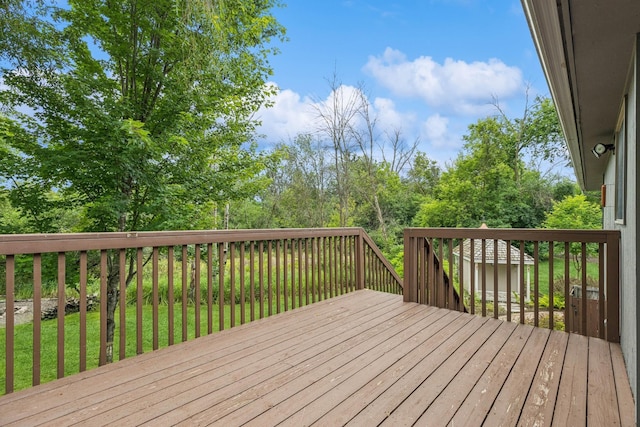 551 Townes Rd, Minnetonka, MN 55391 - view of wooden terrace