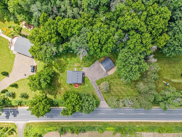 1273 County Rd N, Kinnickinnic Twp, WI 54023 - view of property location featuring a tree filled landscape