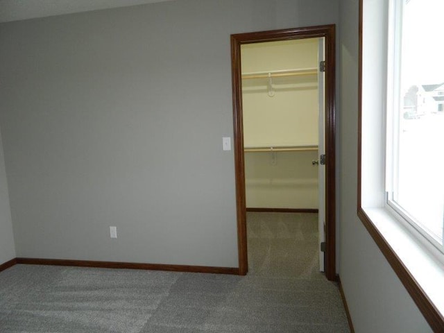 2109 6th Ave NE, Kasson, MN 55944 - unfurnished bedroom with a spacious closet and carpet floors
