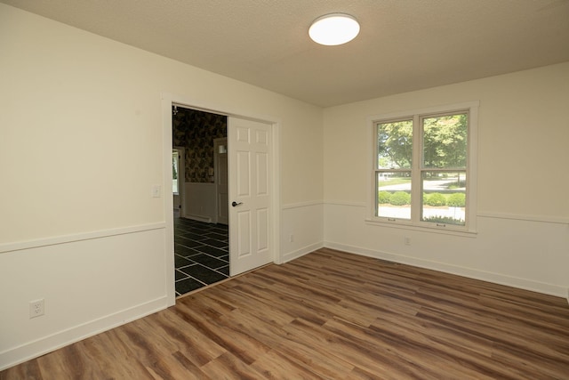 405 River St SW, Chatfield, MN 55923 - empty room featuring wood finished floors and baseboards