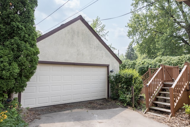 3979 Reservoir Blvd, Columbia Heights, MN 55421 - view of detached garage