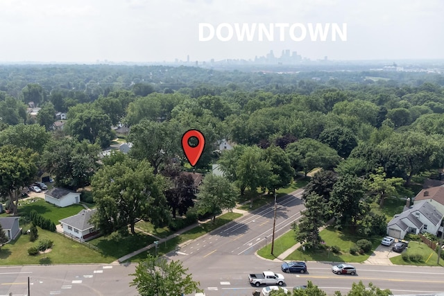 3979 Reservoir Blvd, Columbia Heights, MN 55421 - drone / aerial view of a forest